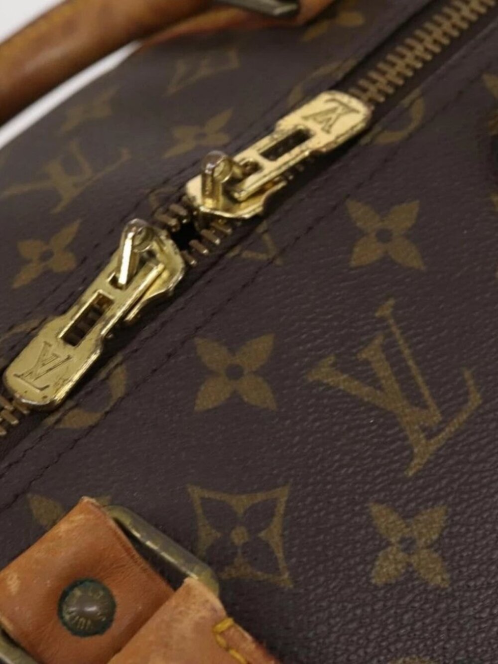 LOUIS VUITTON Monogram Keepall 55 Boston Bag M41424 LV Auth 147845 - Picture 12 of 15